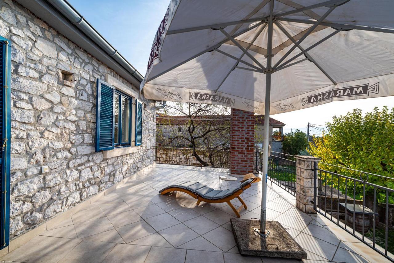 Ferienhaus Kuca Marija - Traditionelles Steinhaus Bei Zadar Debeljak Eksteriør bilde